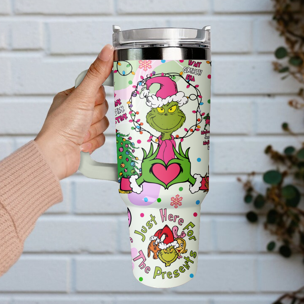 The Grinch x Christmas Custom Stanley Cup 40 oz 30 oz Tumbler With HandleTVC2301106 - Image 4