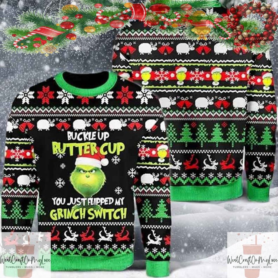 The Grjnch Ugly Christmas Sweaters, Christmas Holiday Sweaters