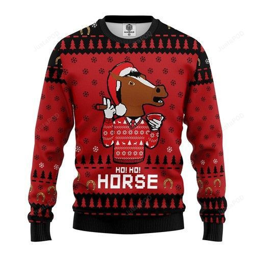 The Guardian Bojack Horseman Christmas For Unisex Ugly Christmas Sweater Adult 3D Funny Matching for family