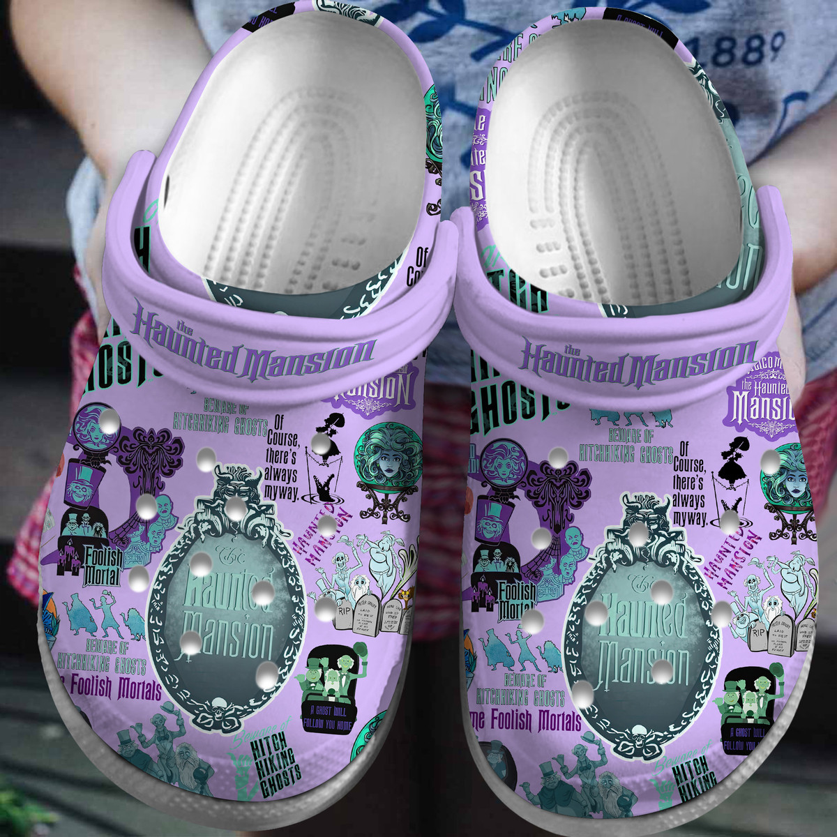 The Haunted Mansion MovieÂ Crocs Crocband Clogs Shoes Comfortable For Men Women and Kids