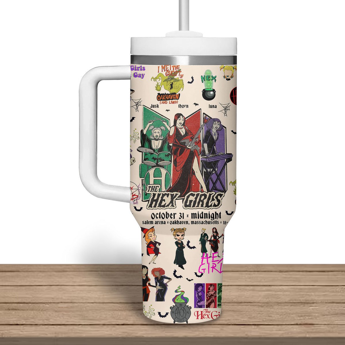 The Hex Girls Music Custom Stanley Cup 40 oz 30 oz Tumbler With HandleTVC2301738 - Image 3