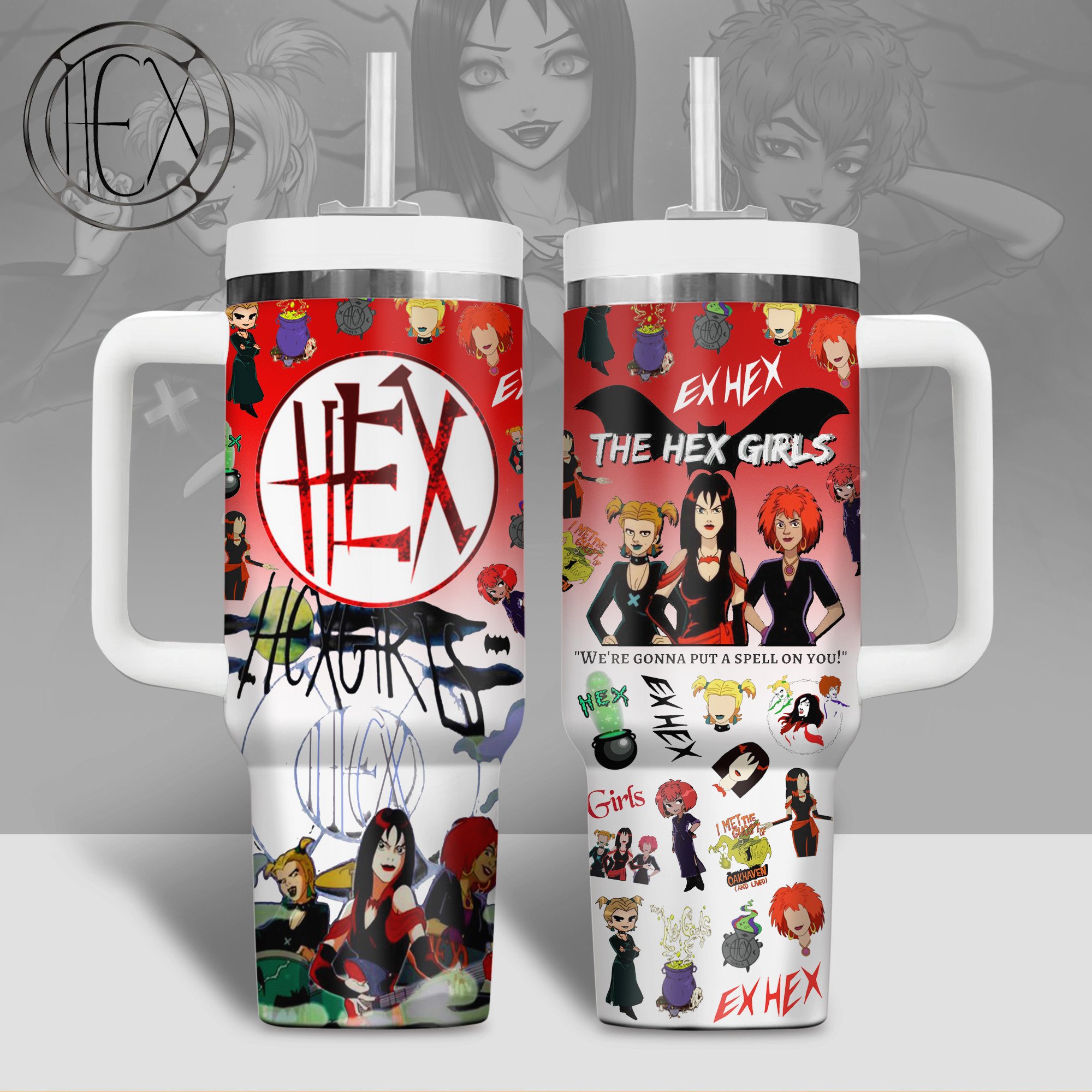 The Hex Girls Music Custom Stanley Cup 40 oz 30 oz Tumbler With HandleTVC2301801