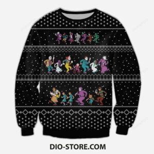 The Horror Christmas Vacation 3D Ugly Christmas Sweater Adult 3D Funny Matching for family