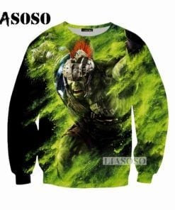 The Incredible Hulk Ugly Christmas Sweater Adult 3D Funny Matching for family