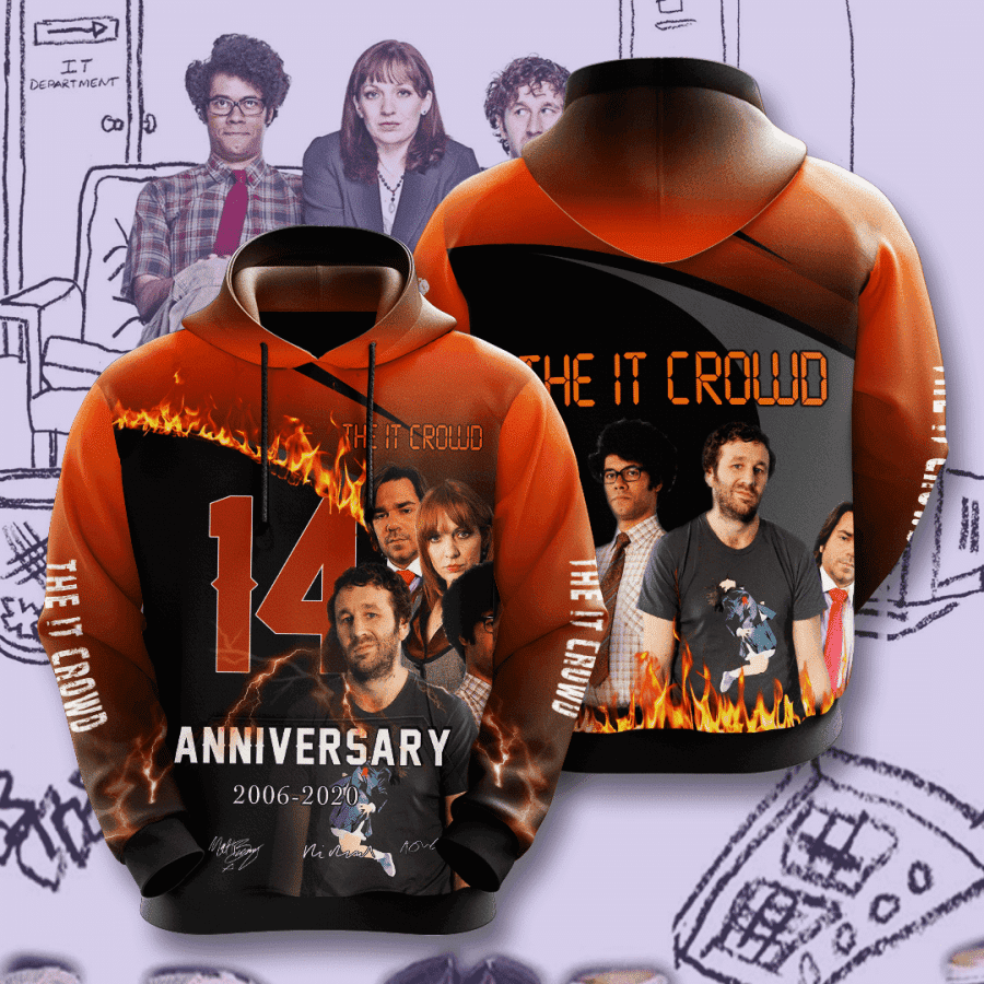 The It Crowd 3D All Over Print Hoodie, Zip Hoodie