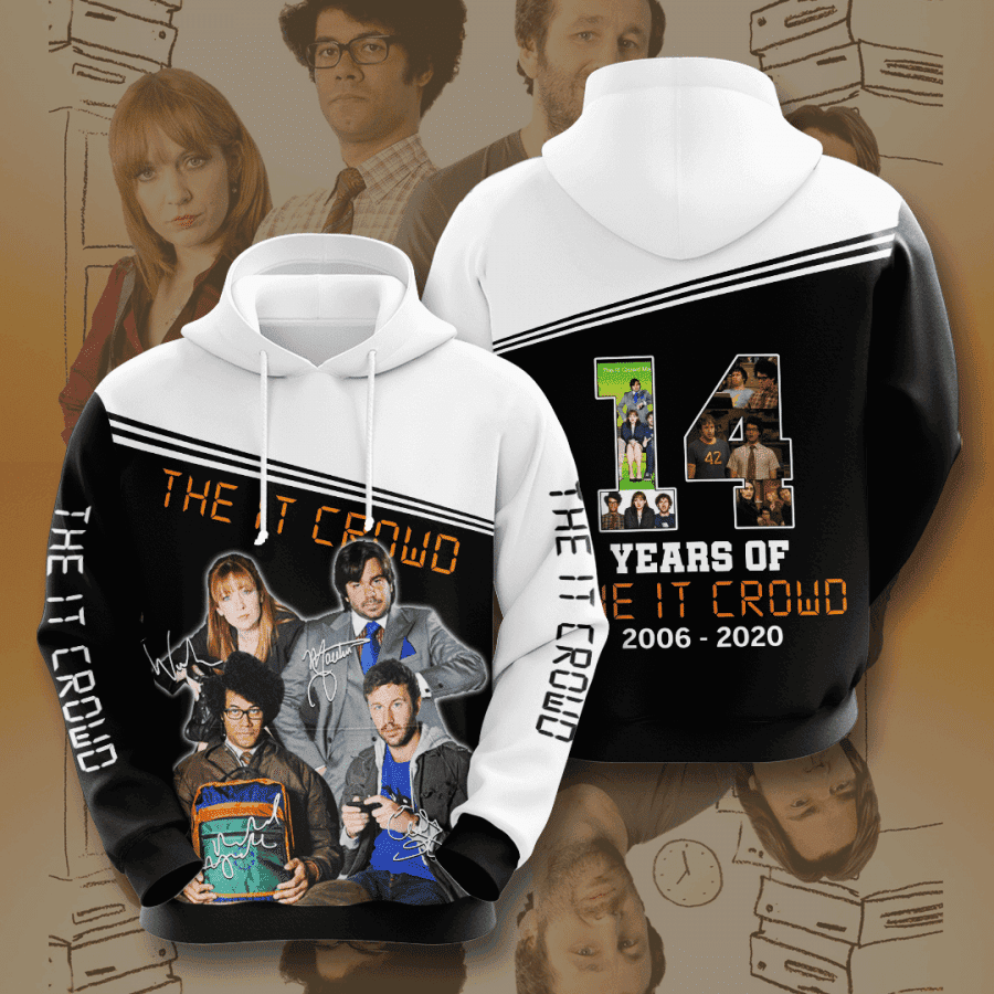 The It Crowd Movie Character Anniversary 14 Years 3D All Over Print Hoodie, Zip Hoodie