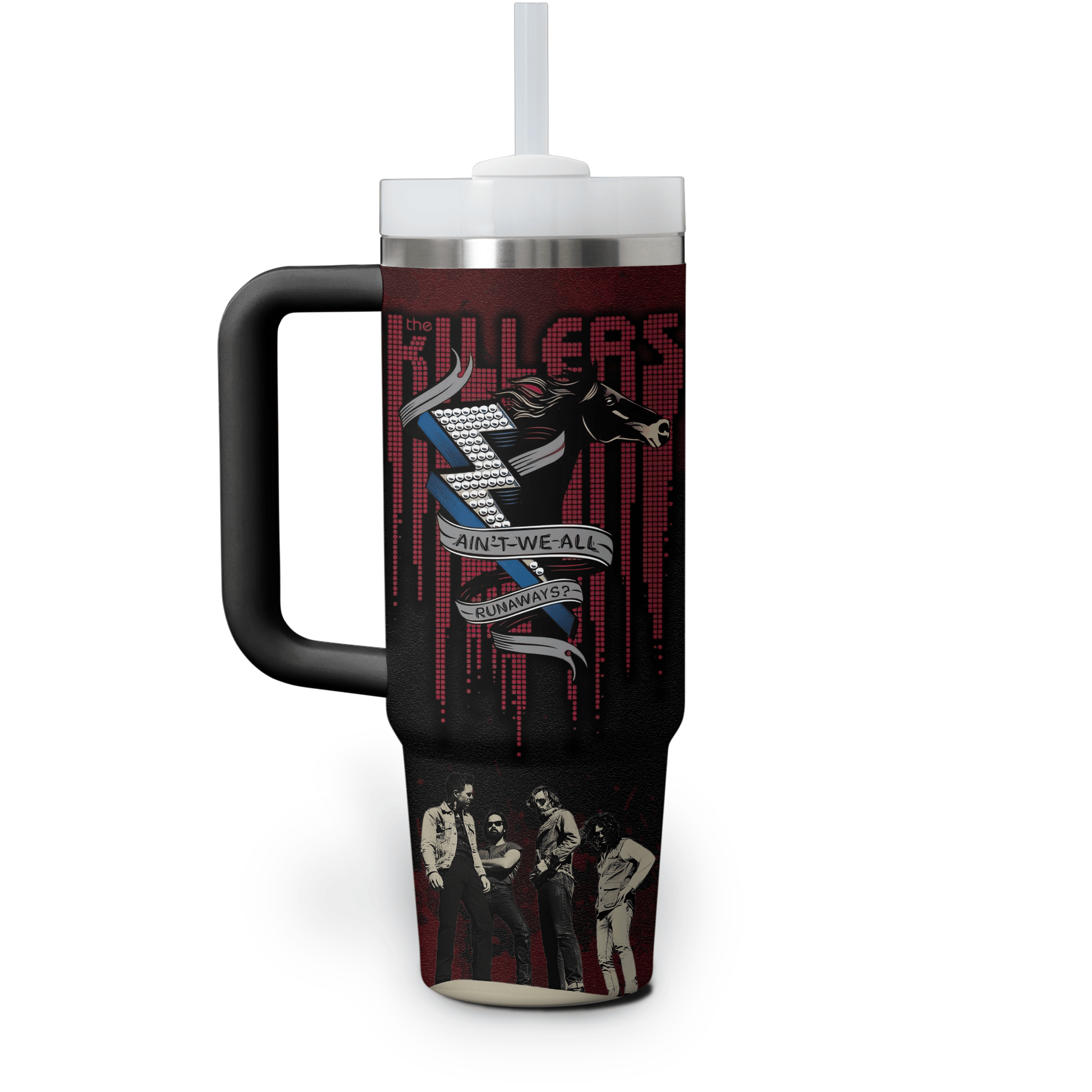 The Killers Music Custom Stanley Cup 40 oz 30 oz Tumbler With HandleTVC2301523 - Image 4