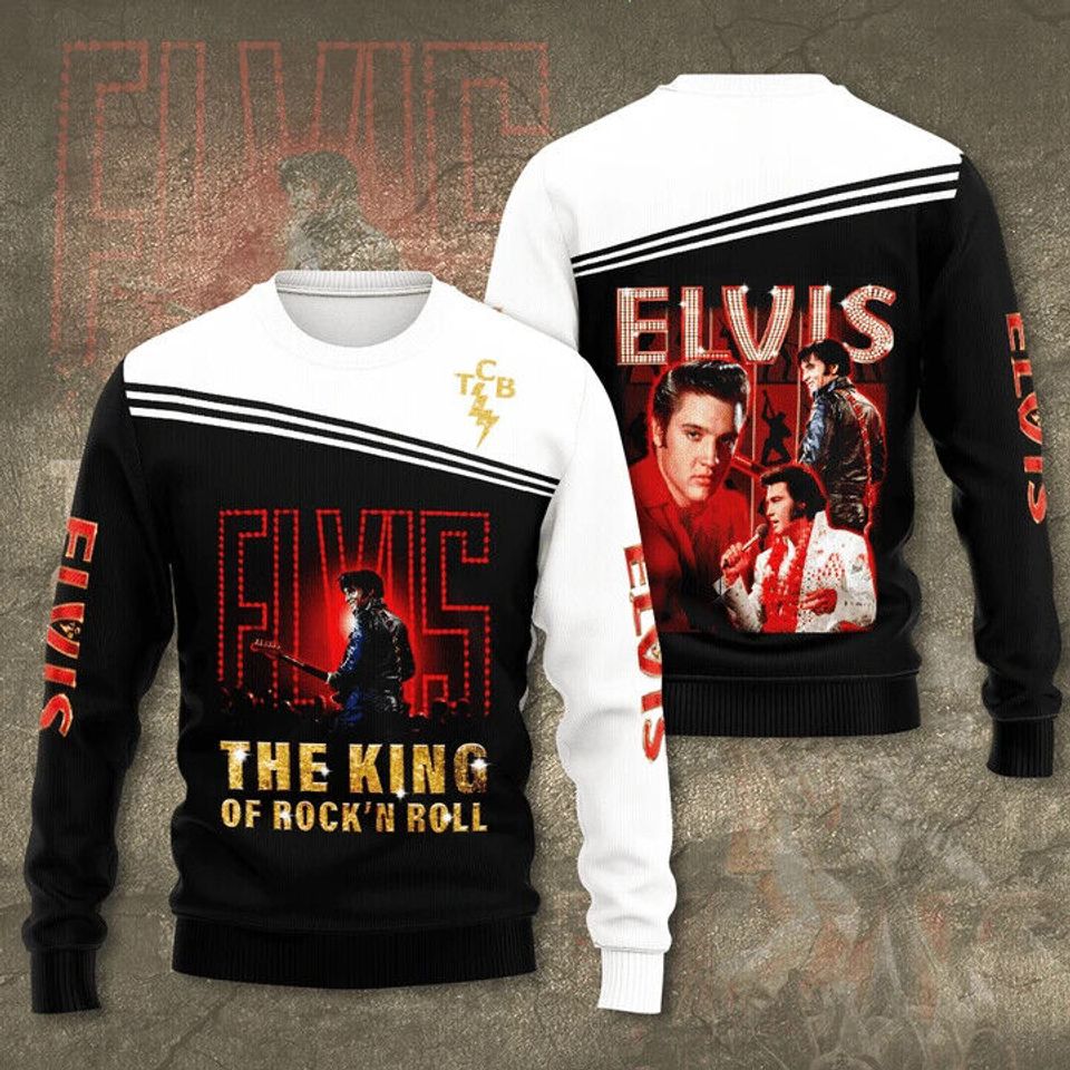 The king of rock and roll Elvis Presley Sweater, Christmas Gift