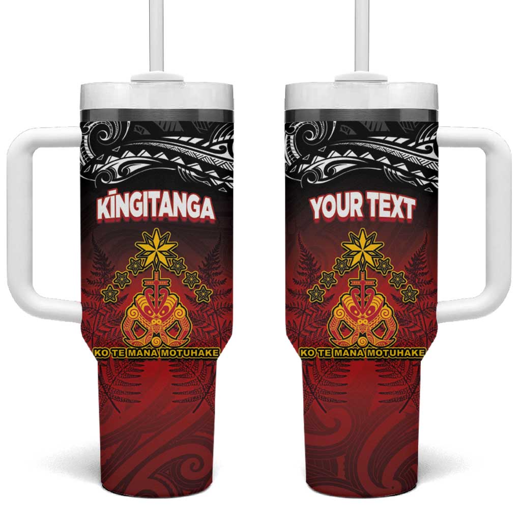 The Kingitanga Maori King Movement Ko Te Mana Motuhake Emblem Custom Stanley Cup 40 oz 30 oz Tumbler With HandleTVC2301345