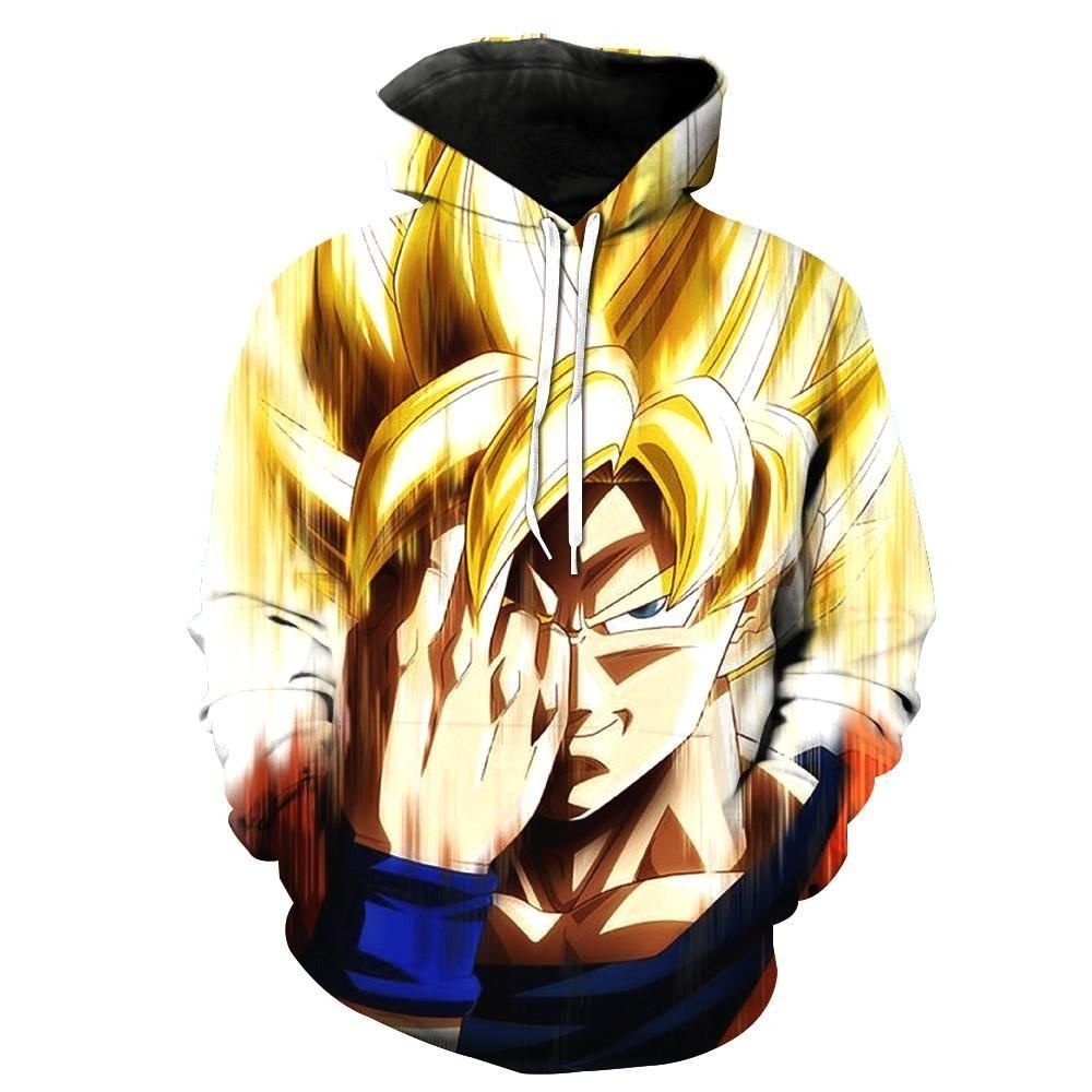 The Last Instant Transmission Super Saiyan Goku Dragon Ball Z 3D All Over Print Hoodie, Zip Hoodie
