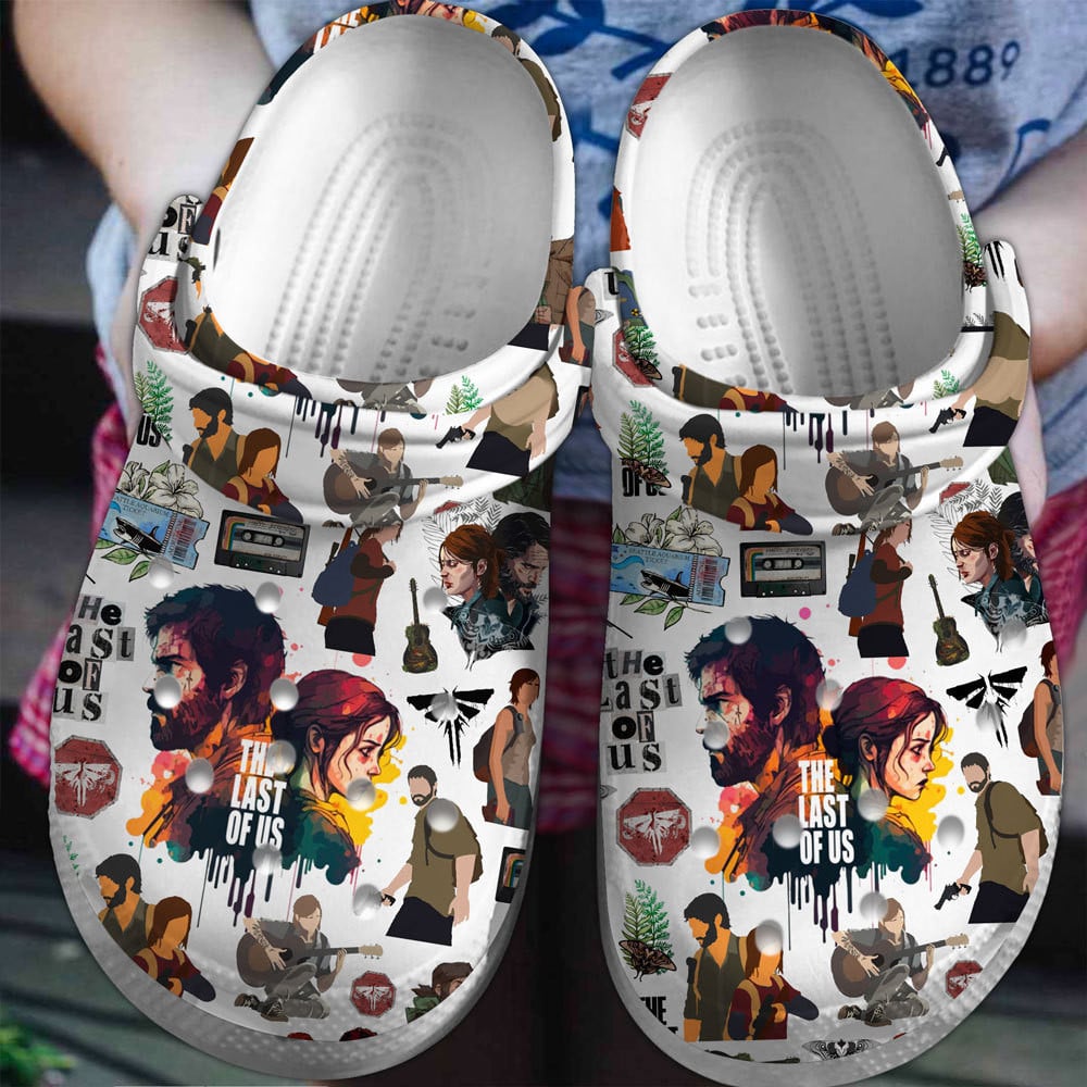 The Last of Us TV Series Crocs Crocband Clogs Shoes Comfortable For Men Women and Kids