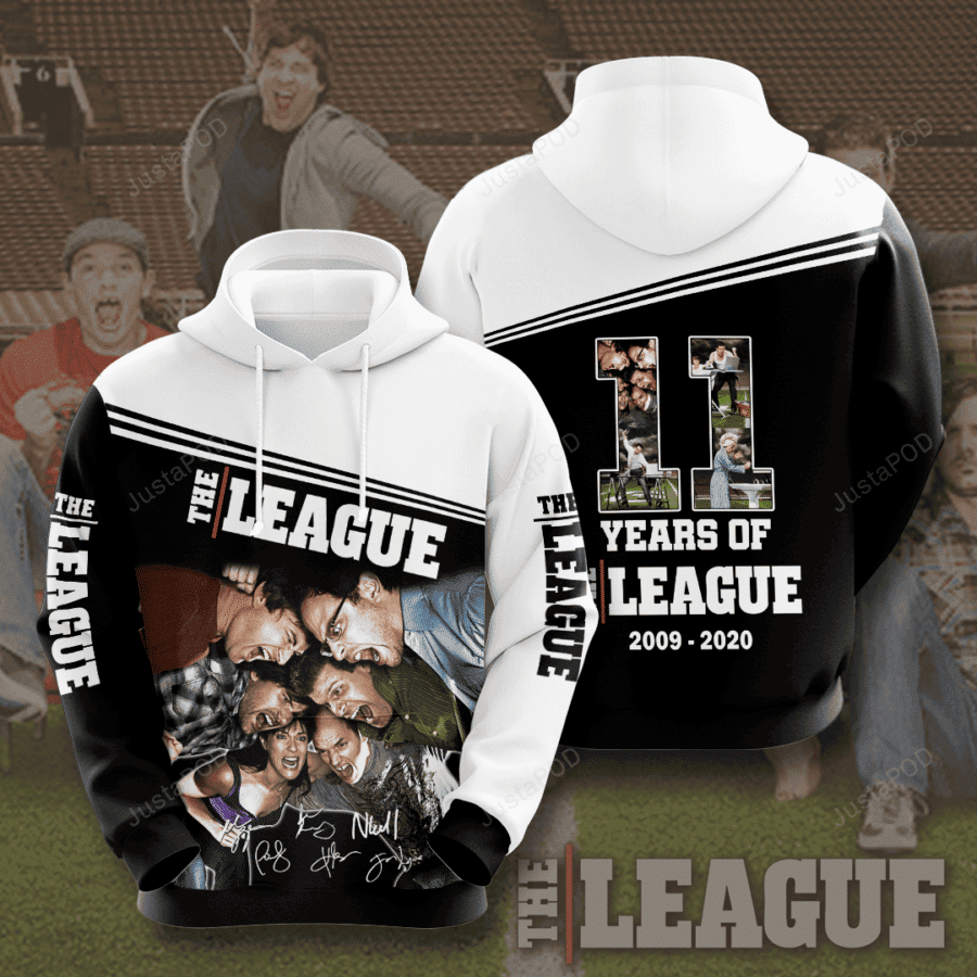 The League Movie Character Anniversary 11 Years 3D All Over Print Hoodie, Zip Hoodie