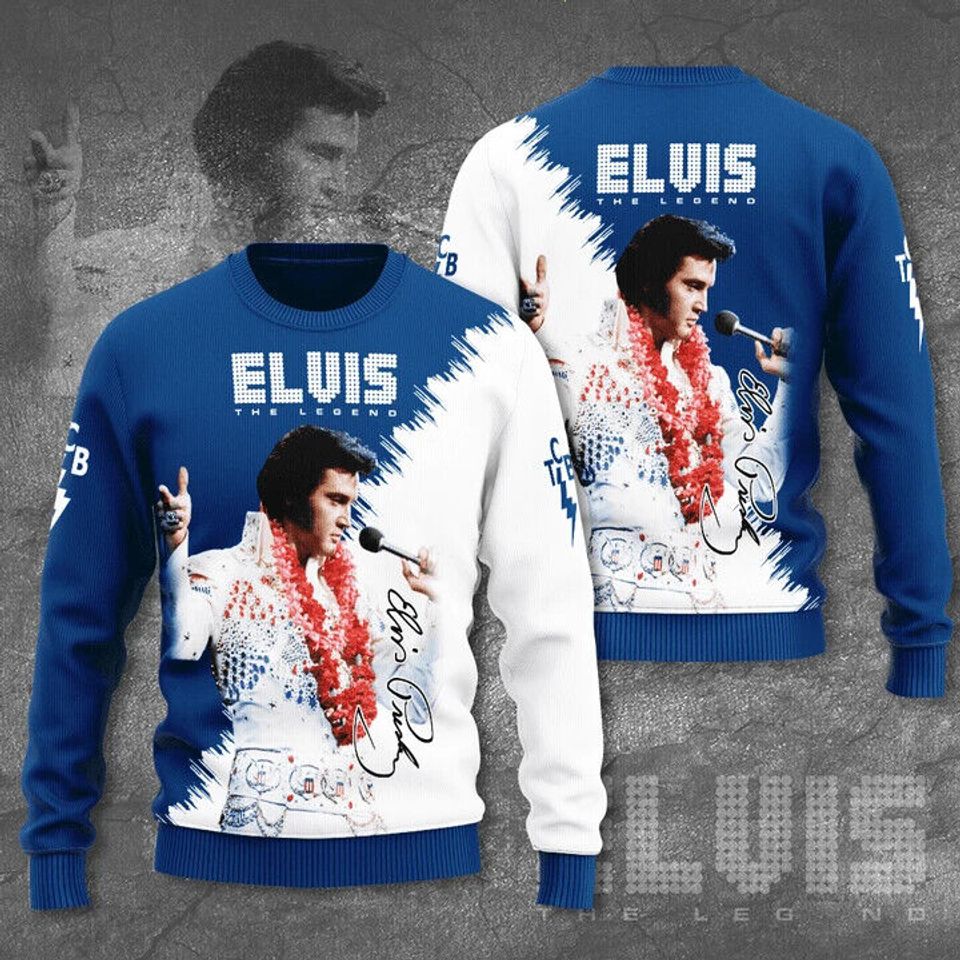 The Legend Elvis Presley Sweater, Christmas Gift