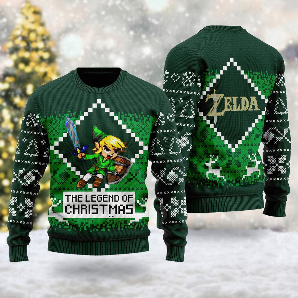 The Legend Of Christmas 3D Xmas Shirt