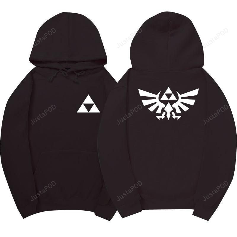 The Legend of Zelda Black 3D All Over Print Hoodie, Zip Hoodie