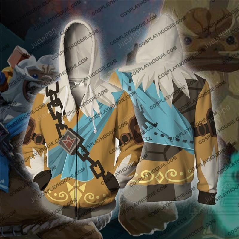 The Legend of Zelda Breath of the Wild Daruk Cosplay 3D All Over Print Hoodie, Zip Hoodie
