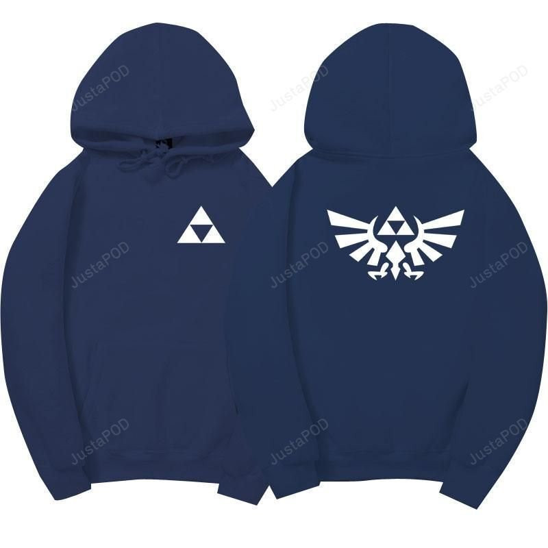 The Legend of Zelda Dark Blue 3D All Over Print Hoodie, Zip Hoodie