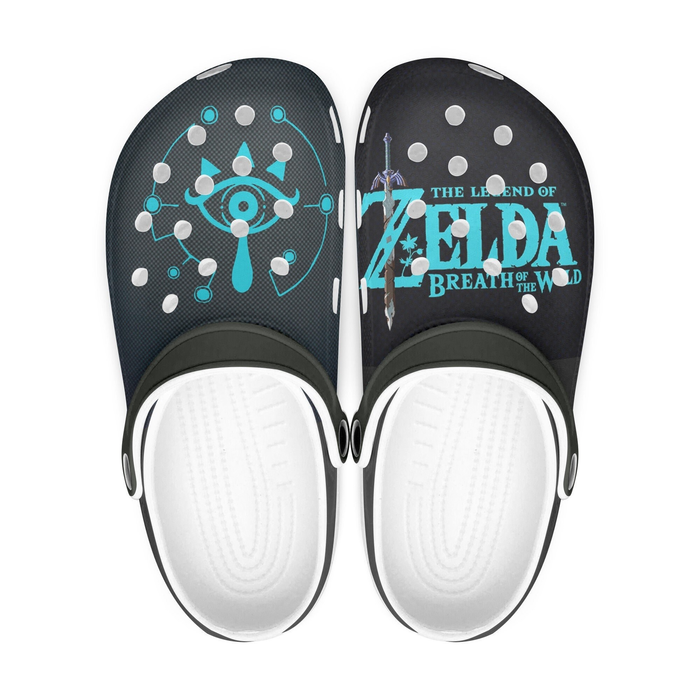 The Legend of Zelda Game Crocs Crocband Clogs Shoes Comfortable For Men Women and Kids