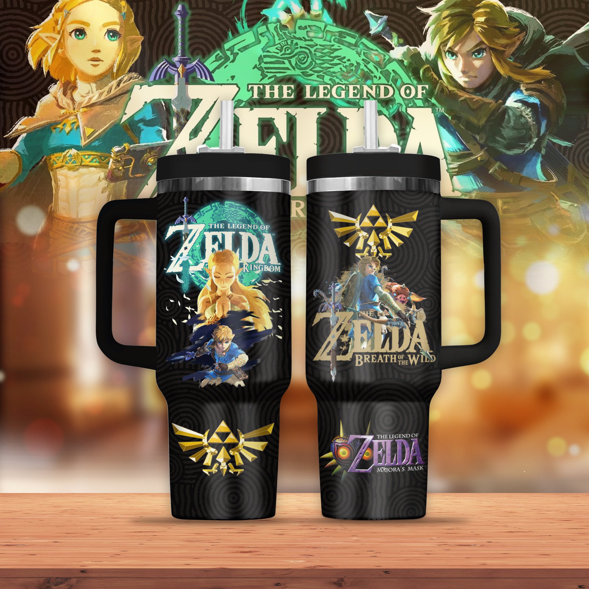 The Legend of Zelda Games Custom Stanley Cup 40 oz 30 oz Tumbler With HandleTVC2301302