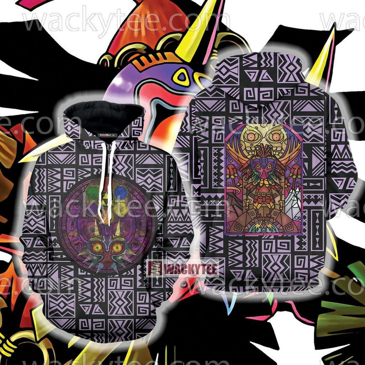 The Legend Of Zelda Majora Cosplay 3D All Over Print Hoodie, Zip Hoodie