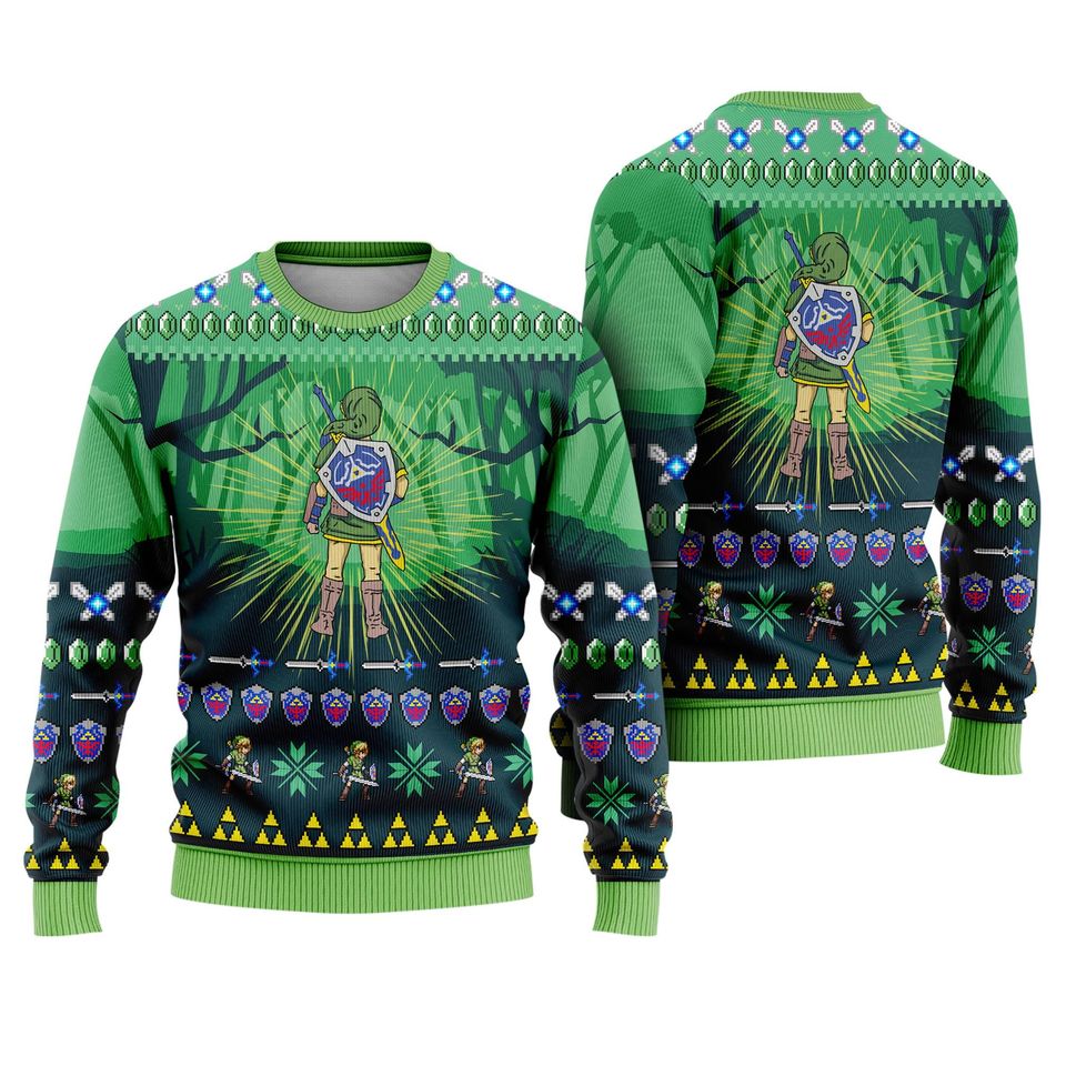 The Legend of Zelda Ugly Christmas Sweater - Image 3