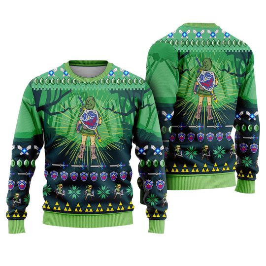 The Legend of Zelda Ugly Christmas Sweater - Image 7