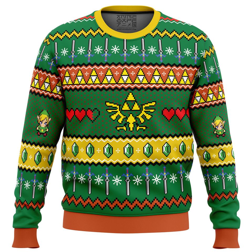 The Legend of Zelda Ugly Christmas Sweater, Christmas Sweater