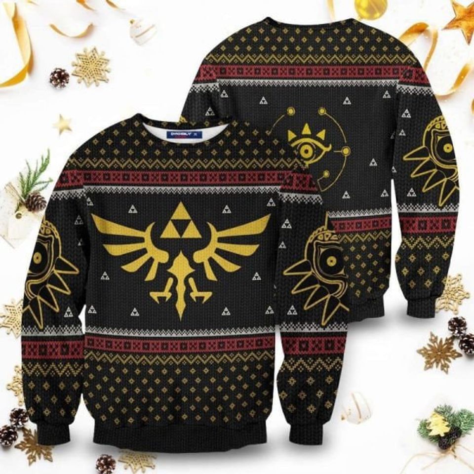 The Legend of Zelda Ugly Christmas Sweater, The Legend of Zelda Xmas Sweater