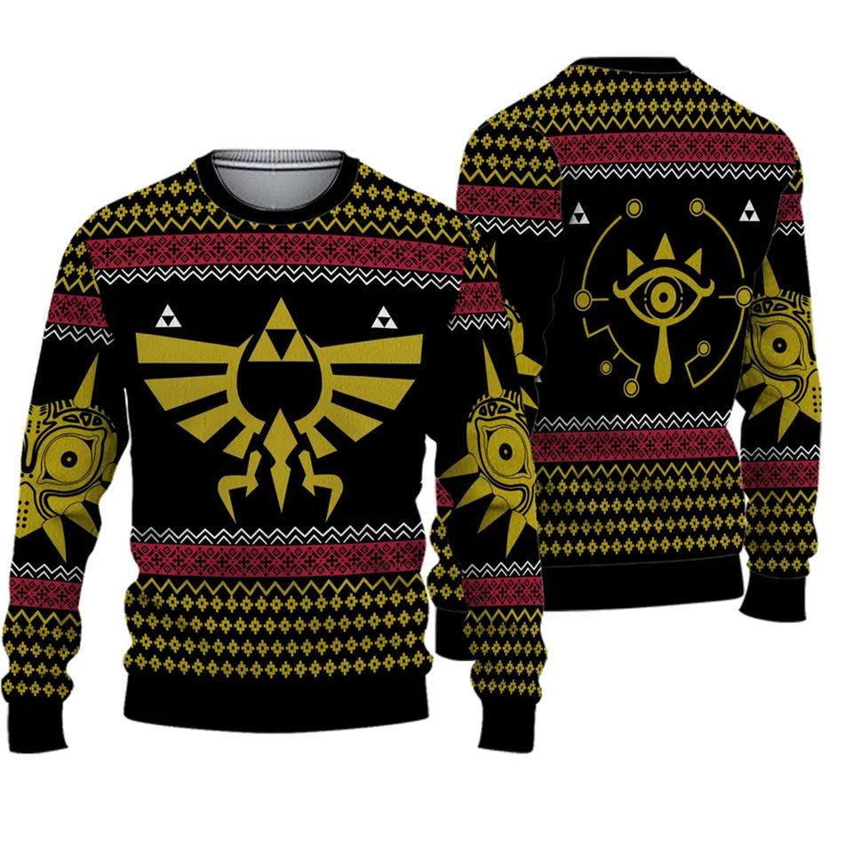 The Legend of Zelda Ugly Knitted Christmas 3D Sweater