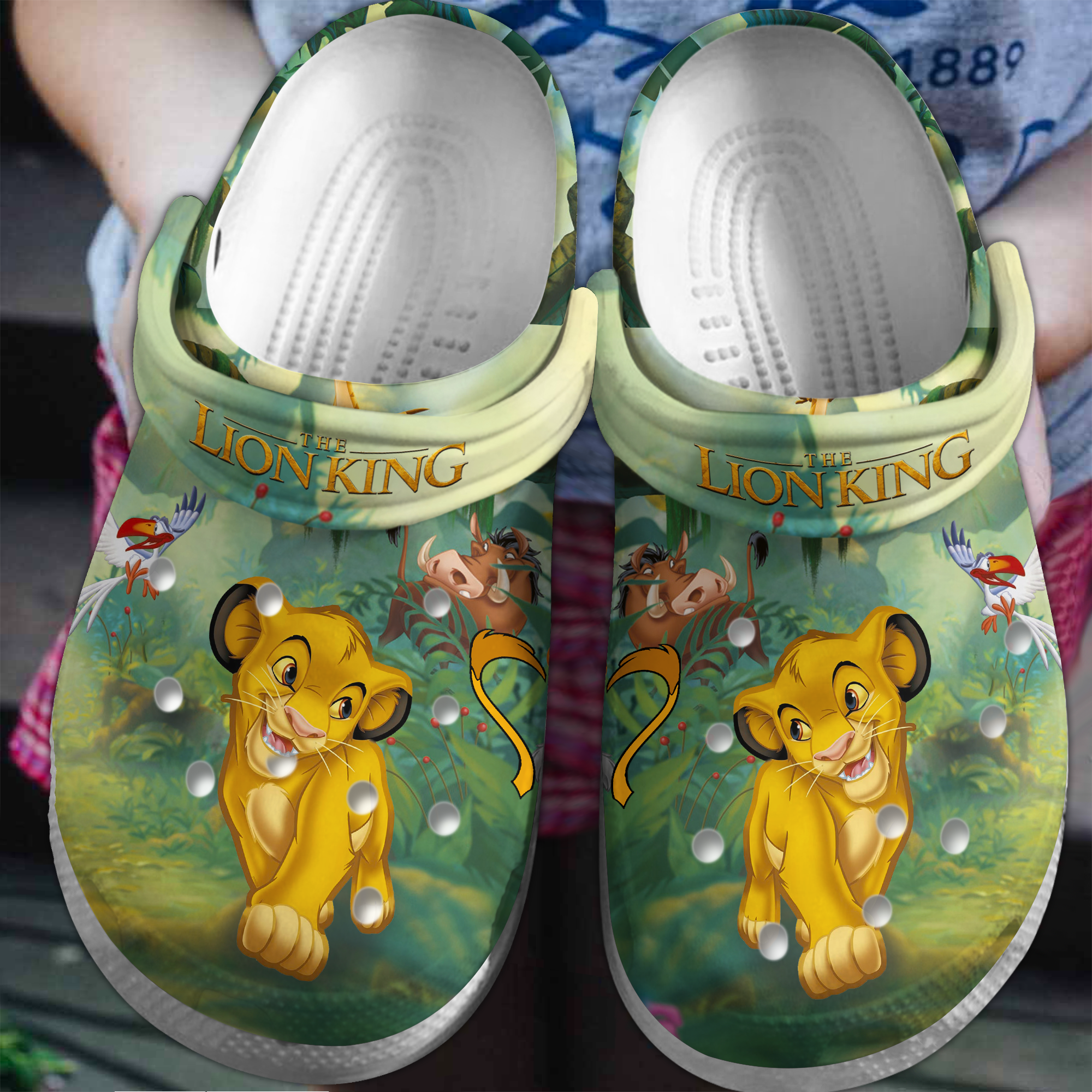 The Lion King Cartoon Movie Crocs Crocband Clogs Shoes Comfortable For Men Women and Kids