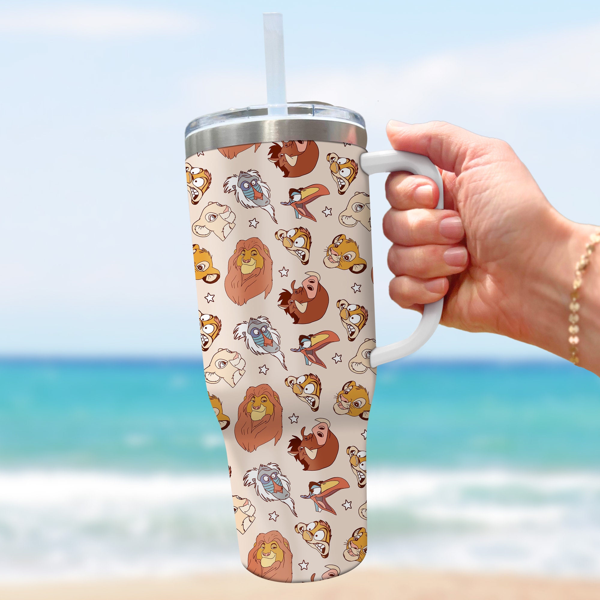 The Lion King Disney Cartoon Custom Stanley Cup 40 oz 30 oz Tumbler With HandleTVC2301973 - Image 3