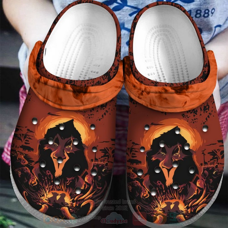 The Lion King Movie Crocs Crocband Clogs Shoes Comfortable For Men Women and Kids