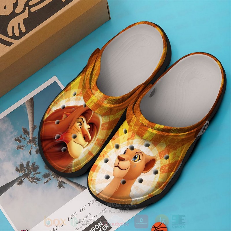 The Lion King Movie Crocs Crocband Clogs Shoes Comfortable For Men Women and Kids