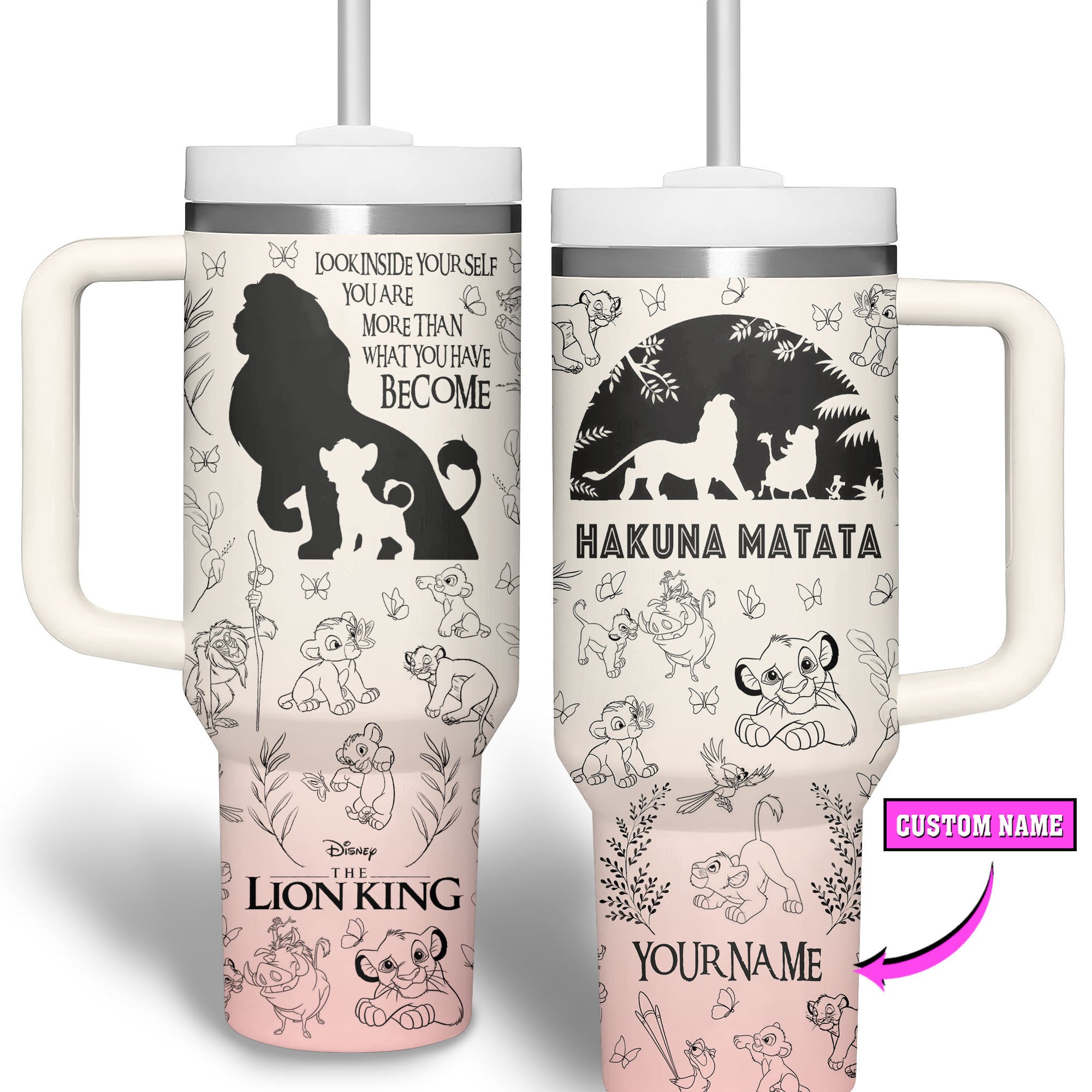 The Lion King Movies Custom Stanley Cup 40 oz 30 oz Tumbler With HandleTVC2301514