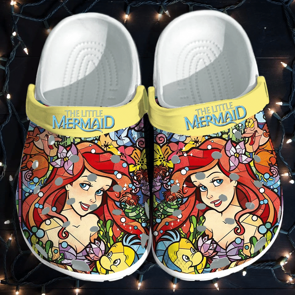 The Little Mermaid Crocs Clog Shoes