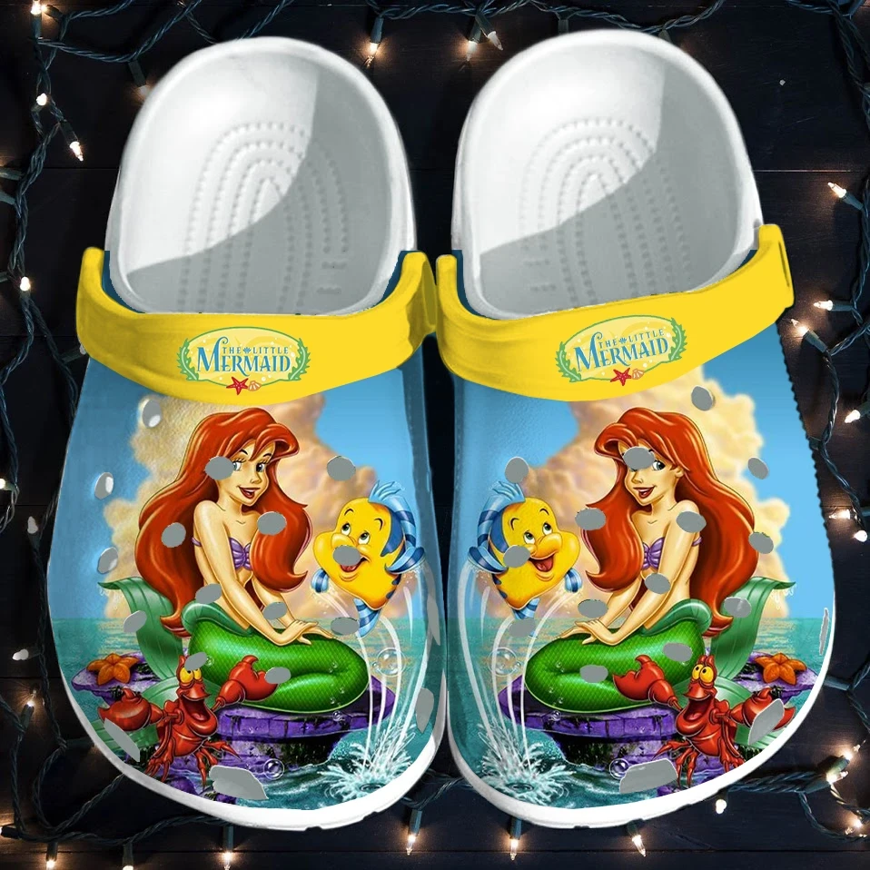 The Little Mermaid Crocs Clog Shoes - Image 2