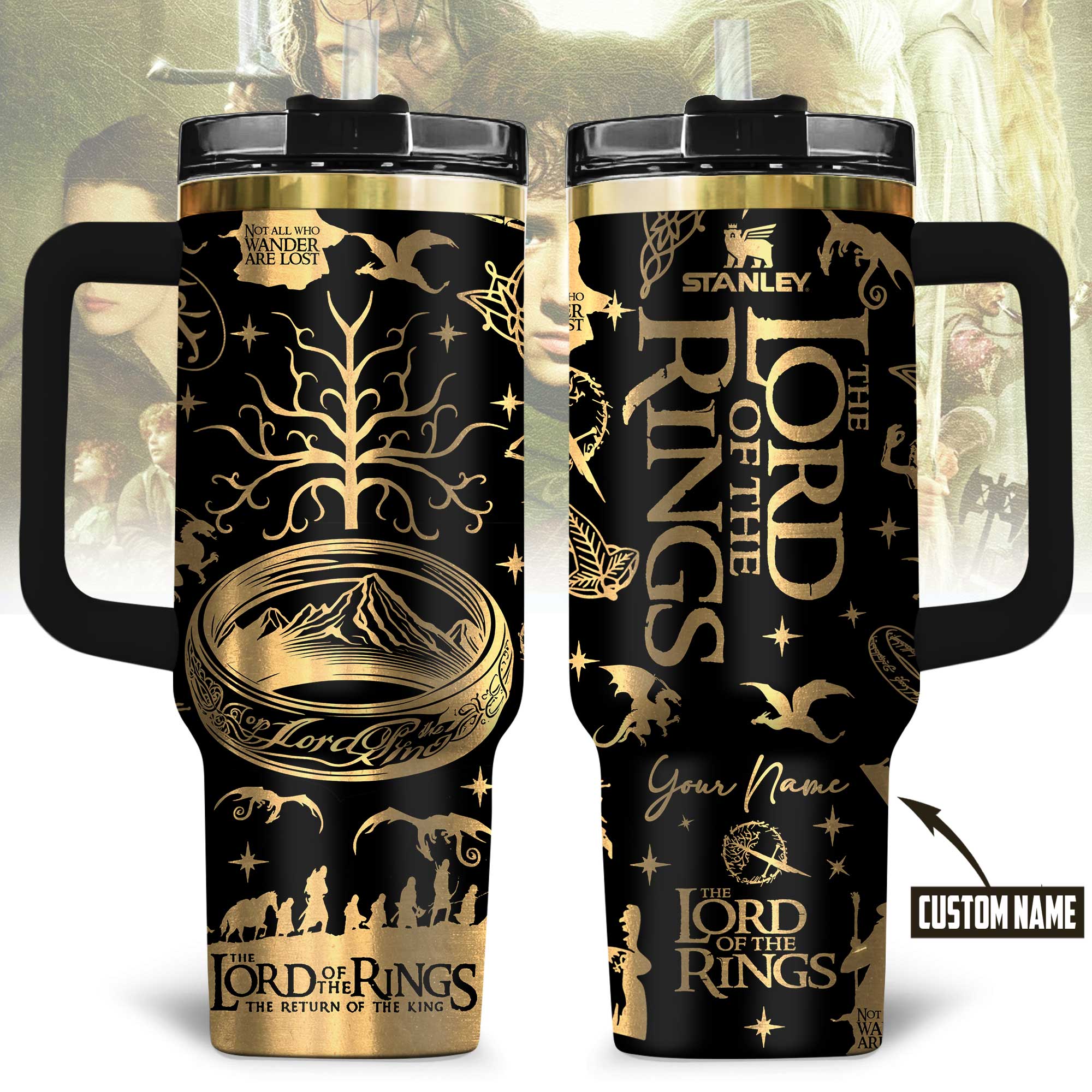 The Lord Of The Rings Movies Custom Stanley Cup 40 oz 30 oz Tumbler With HandleTVC2301177