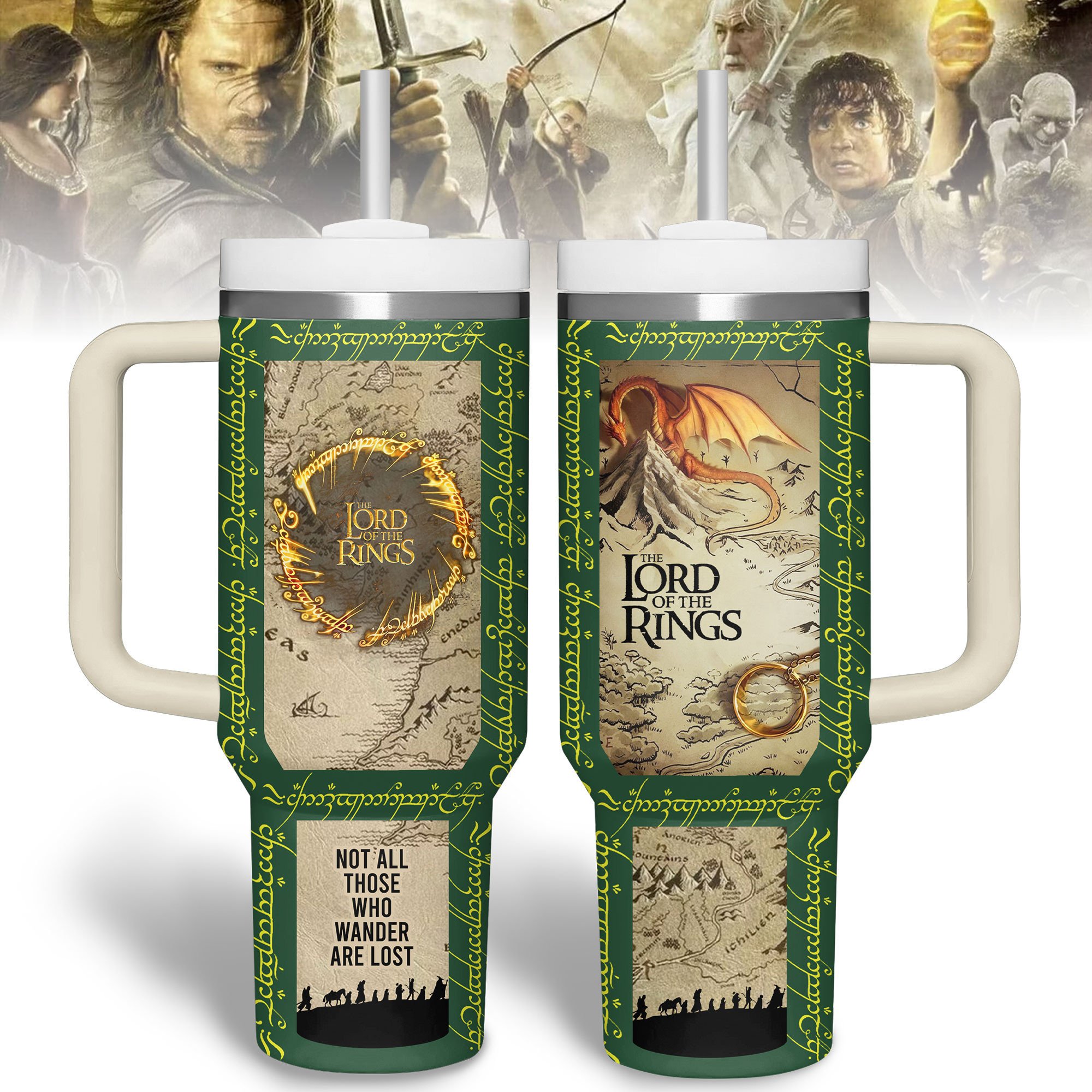 The Lord of the Rings Movies Custom Stanley Cup 40 oz 30 oz Tumbler With HandleTVC2301328