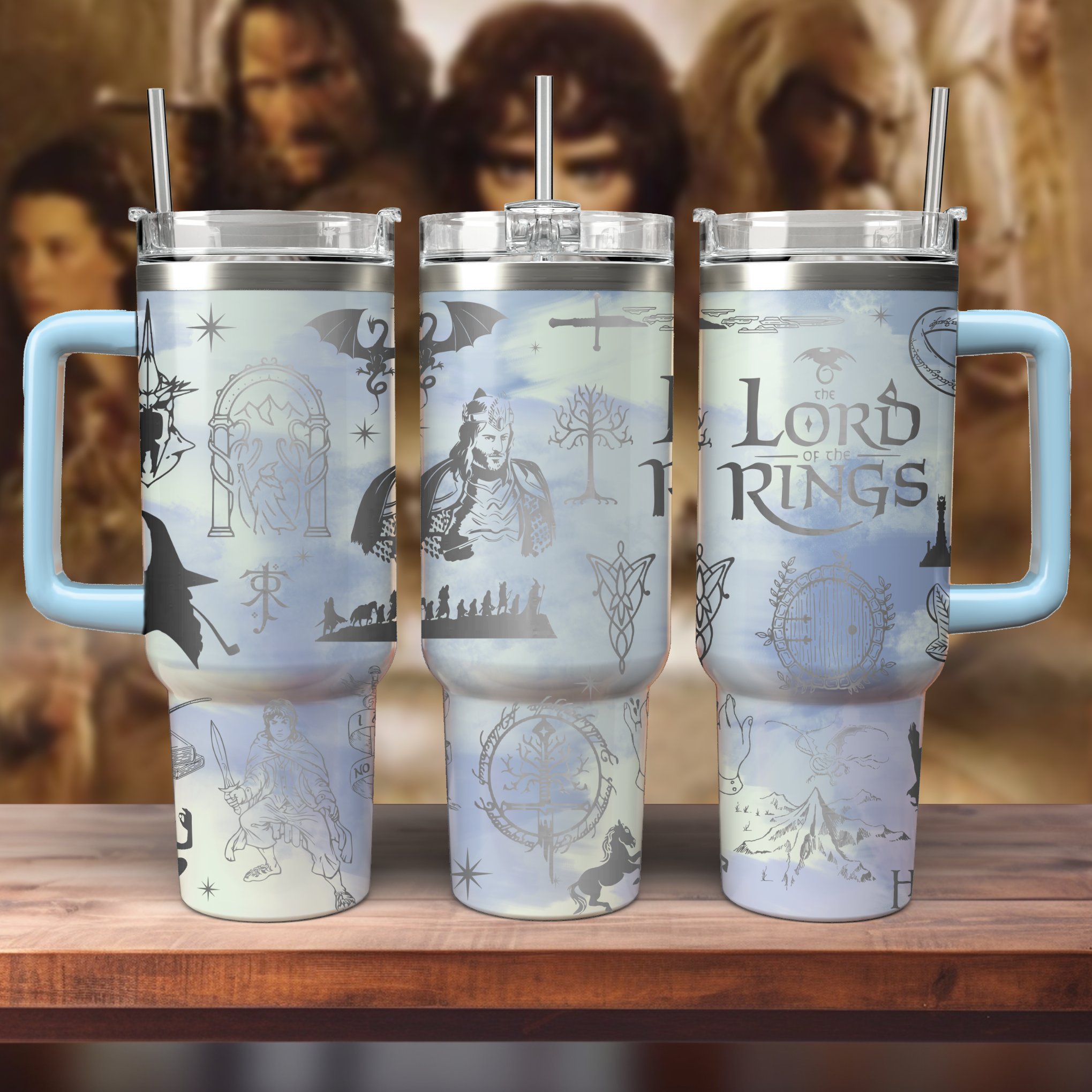 The Lord Of The Rings Movies Custom Stanley Cup 40 oz 30 oz Tumbler With HandleTVC2301552