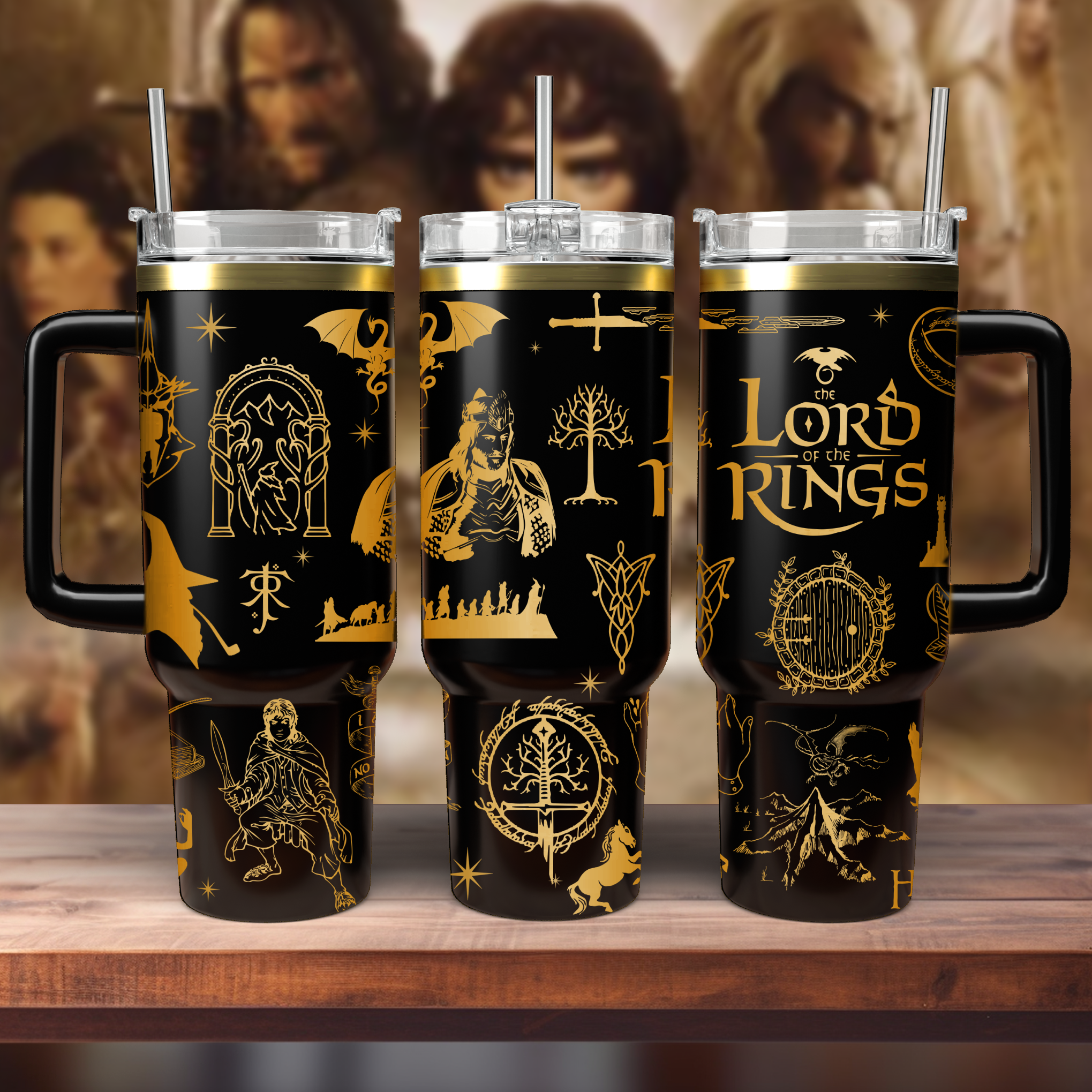 The Lord Of The Rings Movies Custom Stanley Cup 40 oz 30 oz Tumbler With HandleTVC2301552
