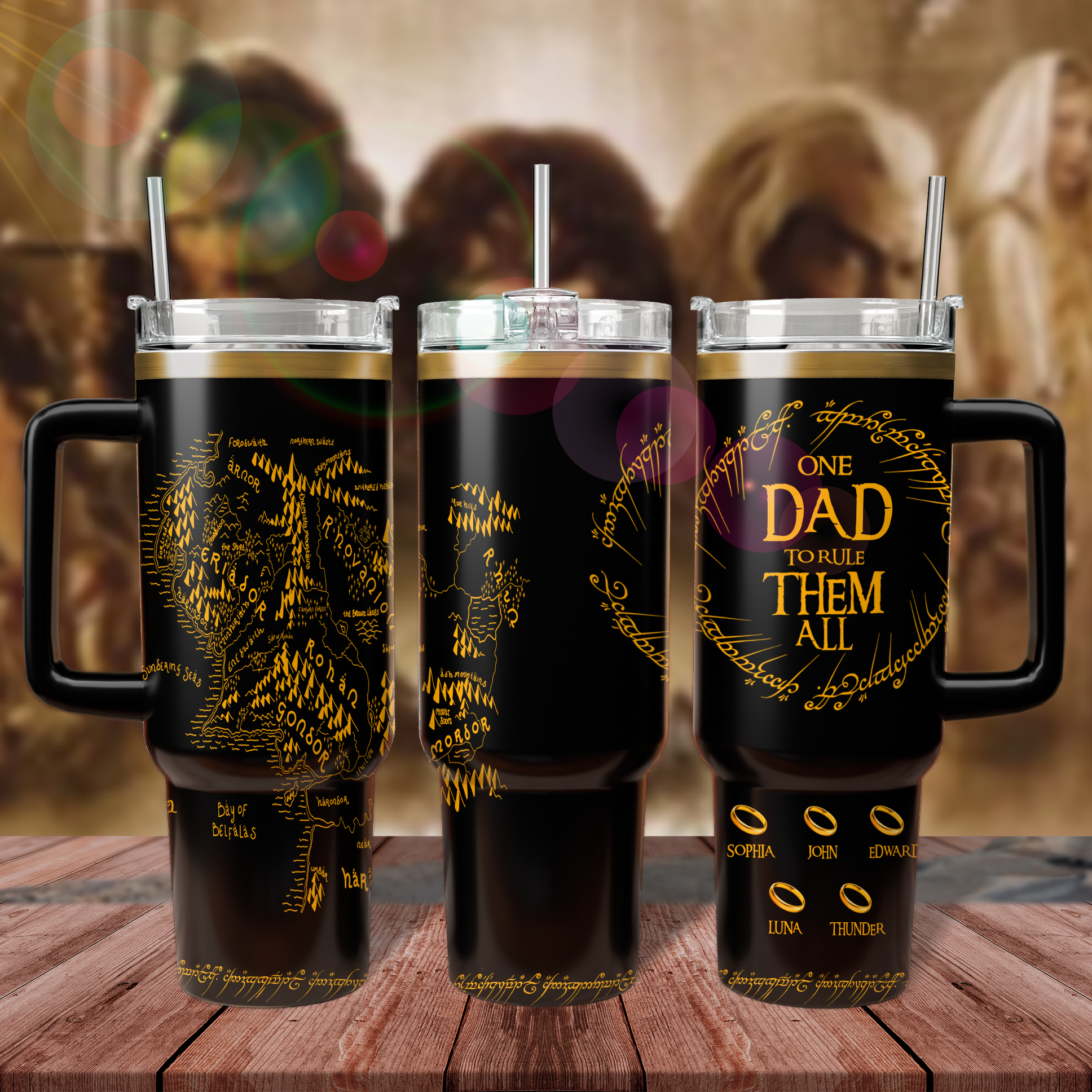 The Lord Of The Rings Movies Custom Stanley Cup 40 oz 30 oz Tumbler With HandleTVC2301573 - Image 3