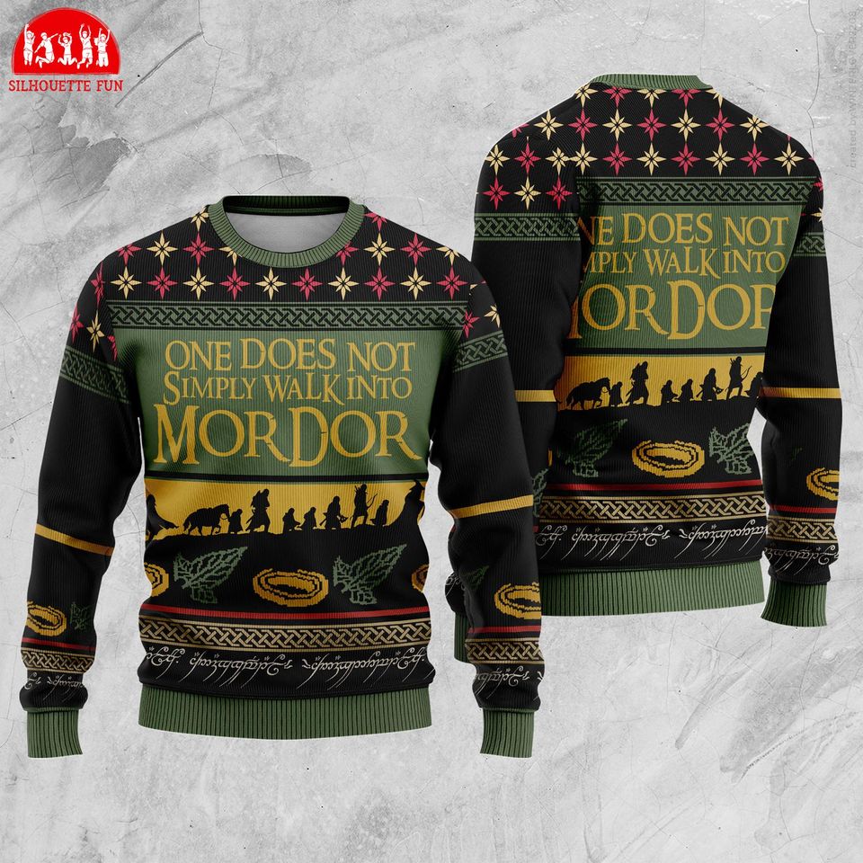 The Lord of the Rings Ugly Christmas Shirt