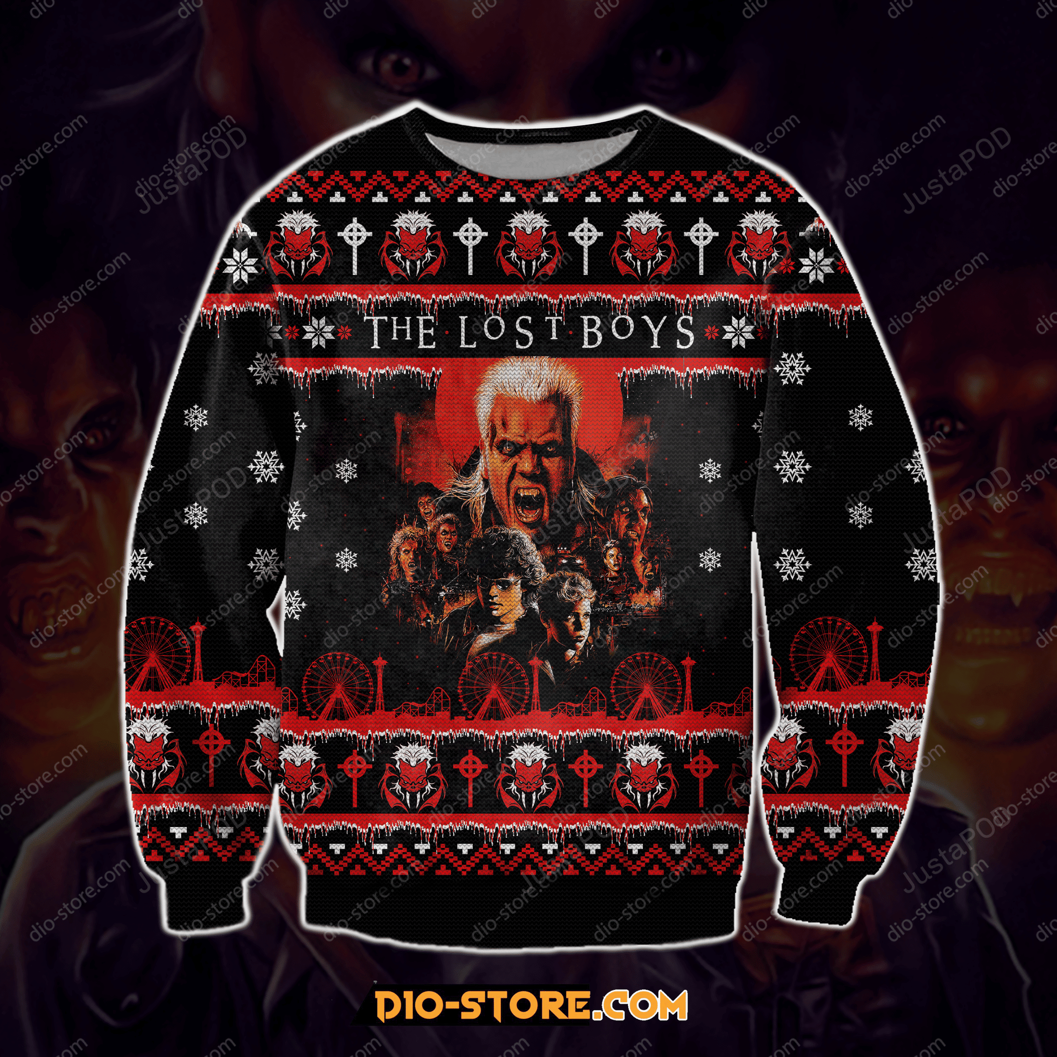 The Lost Boys Ugly Christmas Sweater Adult 3D Funny Matching for family