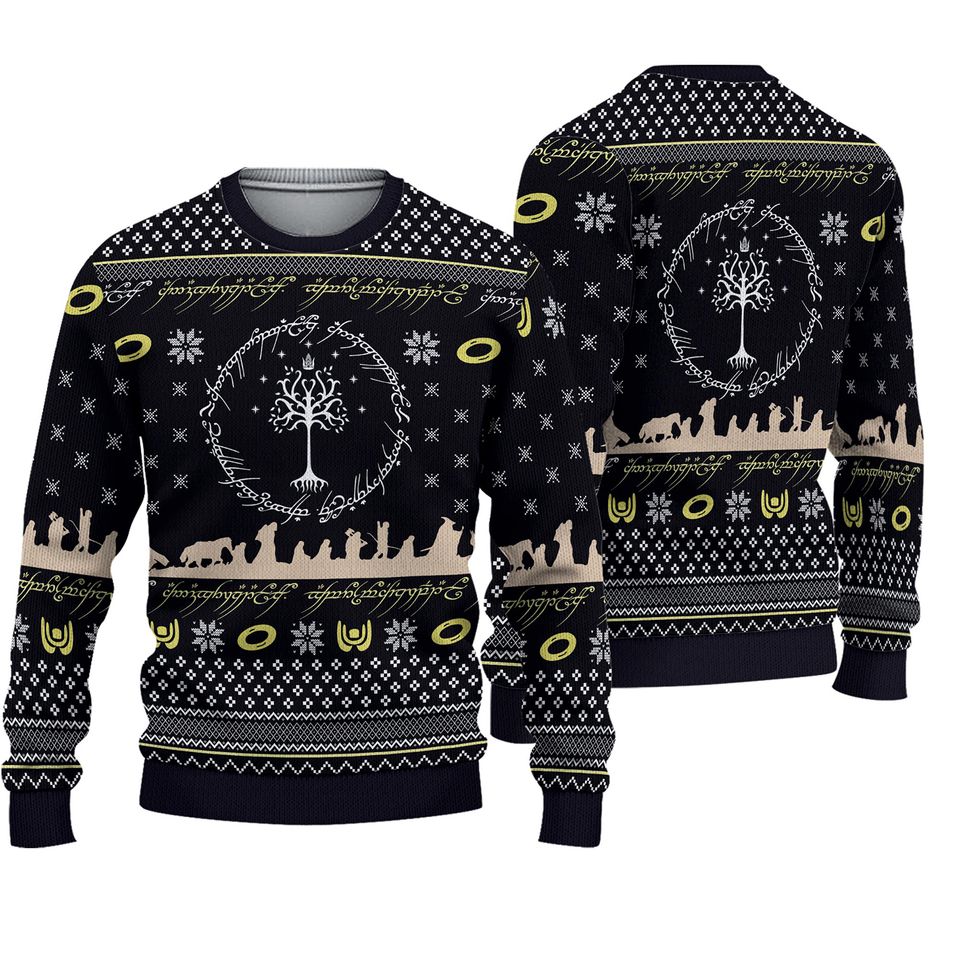 The LOTR Ugly Christmas Sweater
