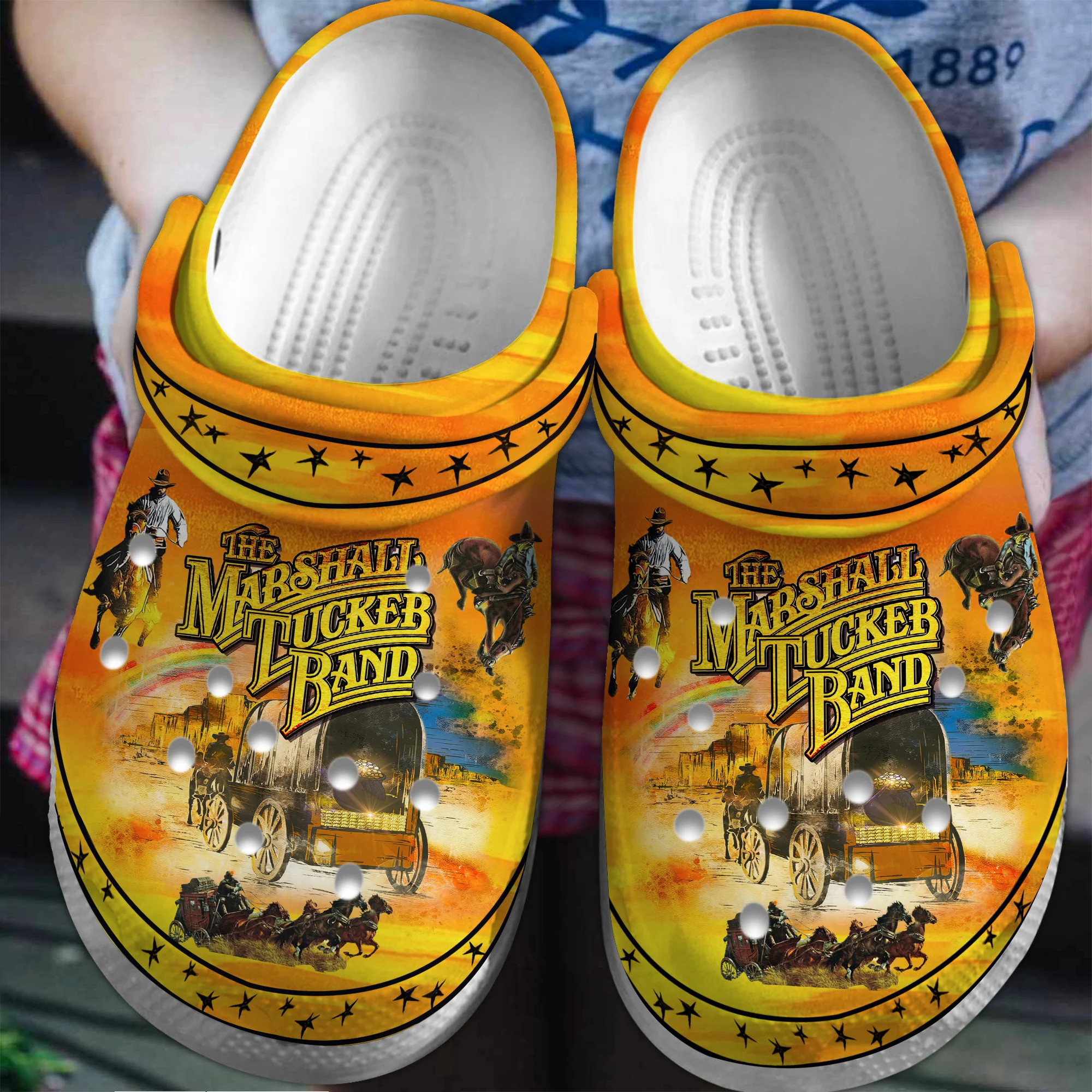 The Marshall Tucker Band Music Crocs Crocband Clogs Shoes Comfortable For Men Women and Kids