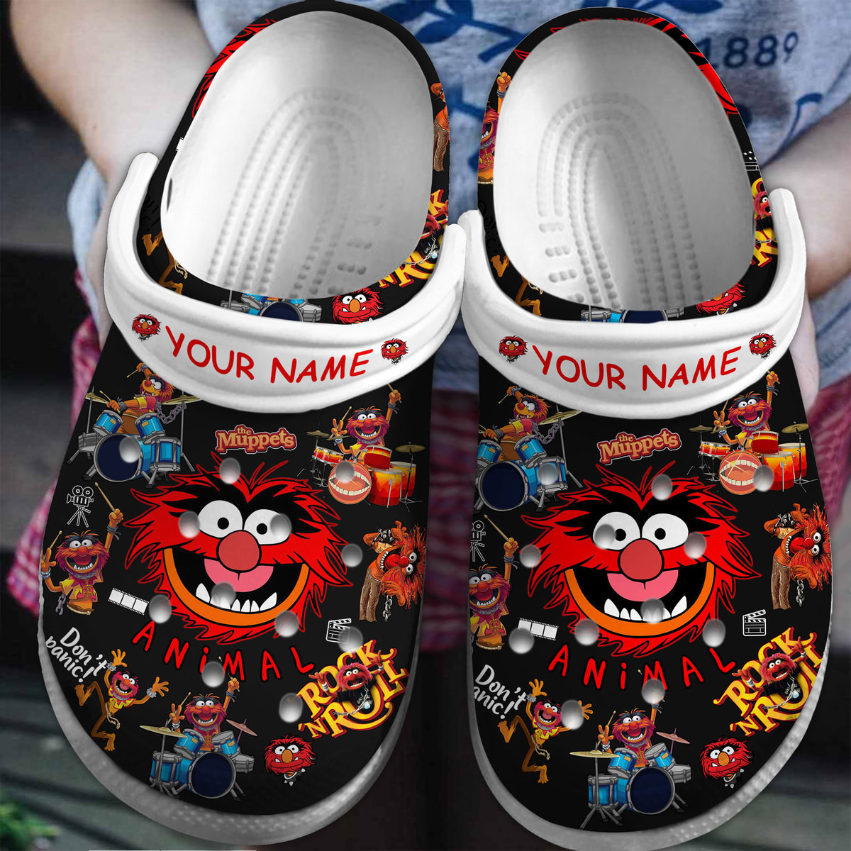 The Muppet TV Series Crocs Crocband Clogs Shoes Comfortable For Men Women and Kids