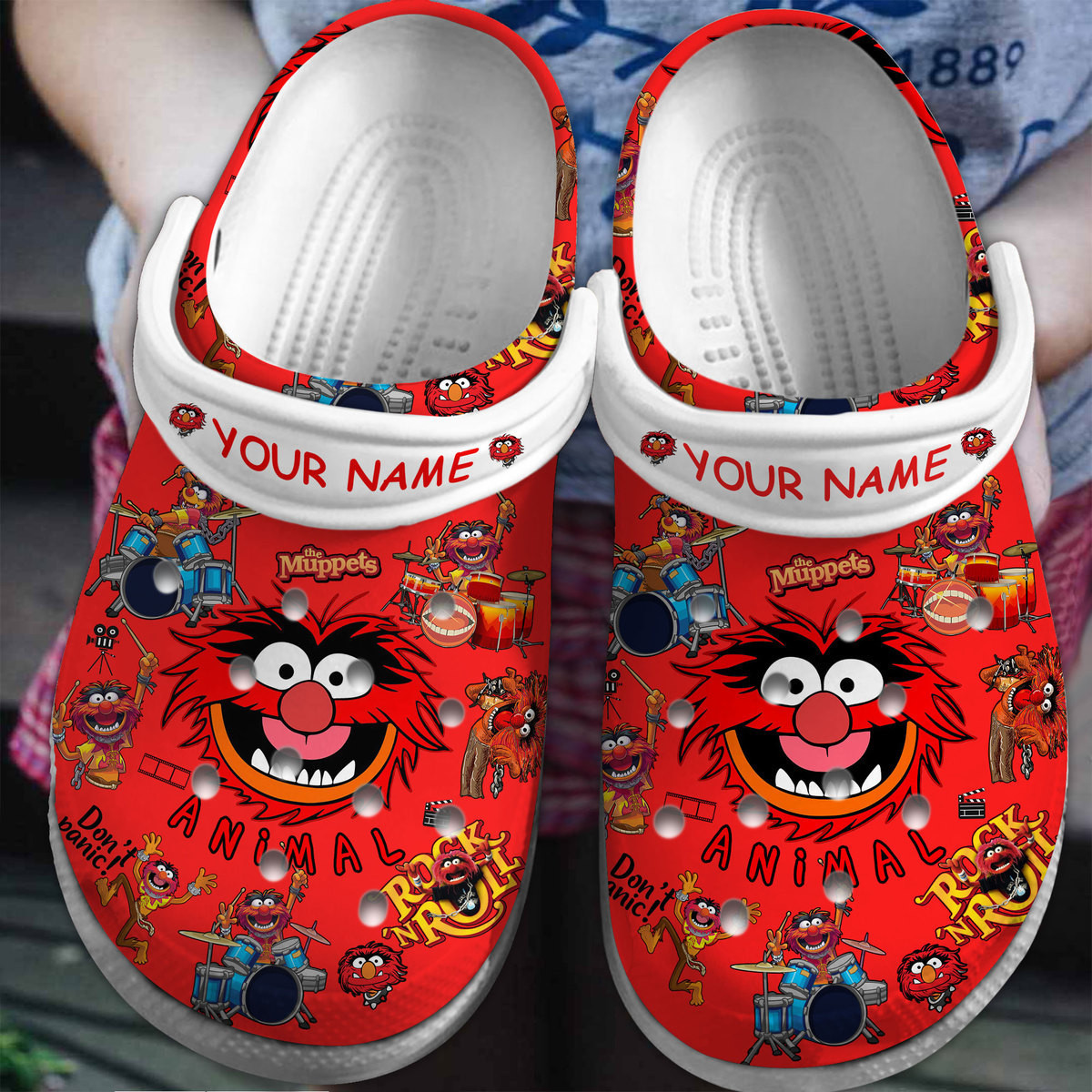 The Muppets Movie Crocs Crocband Clogs Shoes Comfortable For Men Women and Kids