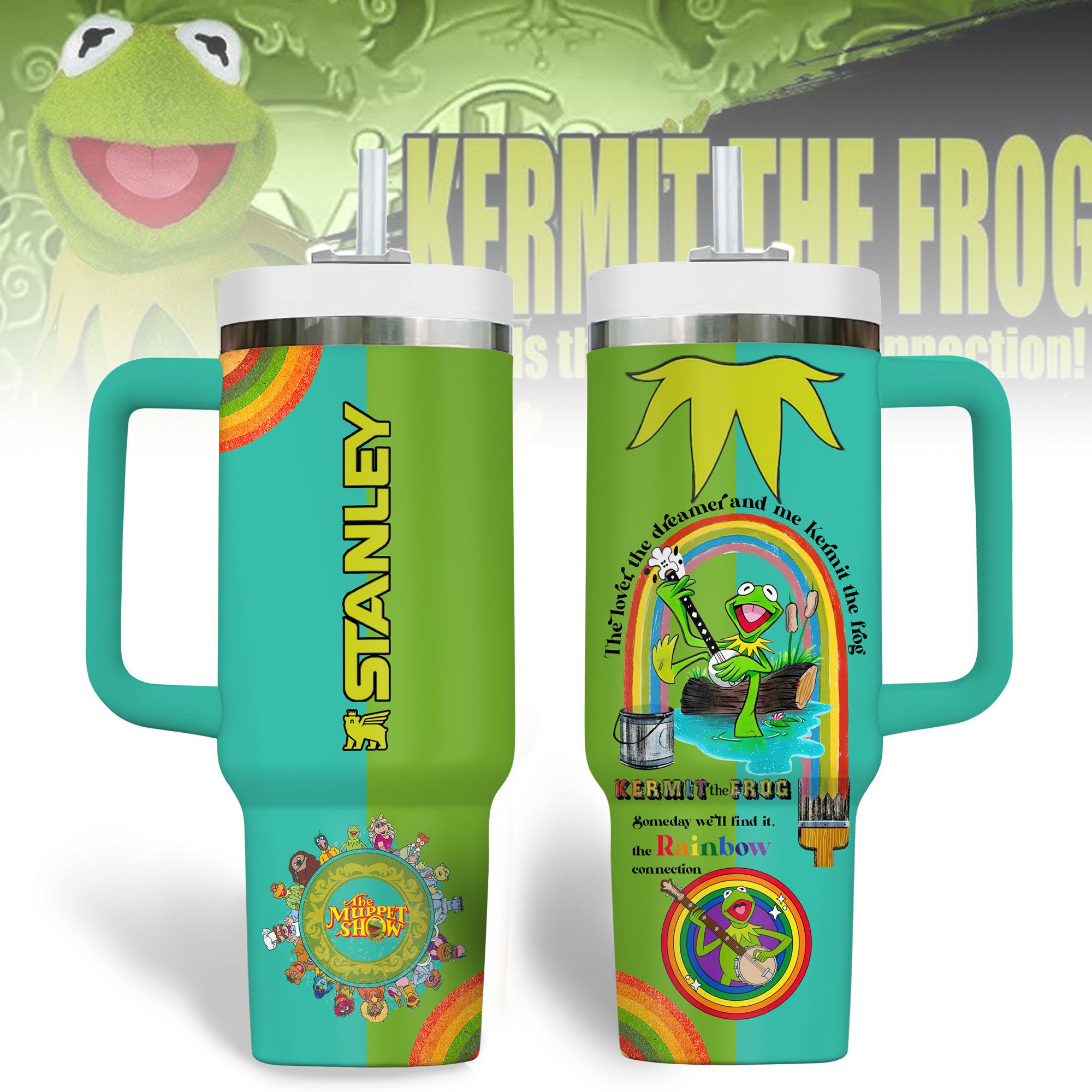 The Muppets TV Series Custom Stanley Cup 40 oz 30 oz Tumbler With HandleTVC2301242