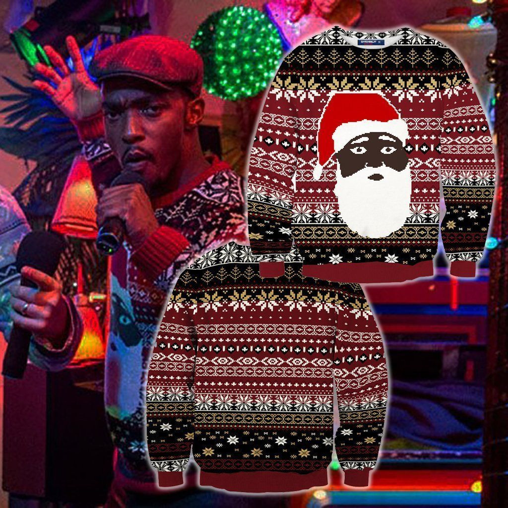 The Night Before Chris Ugly Christmas Sweater Adult 3D Funny Matching for family