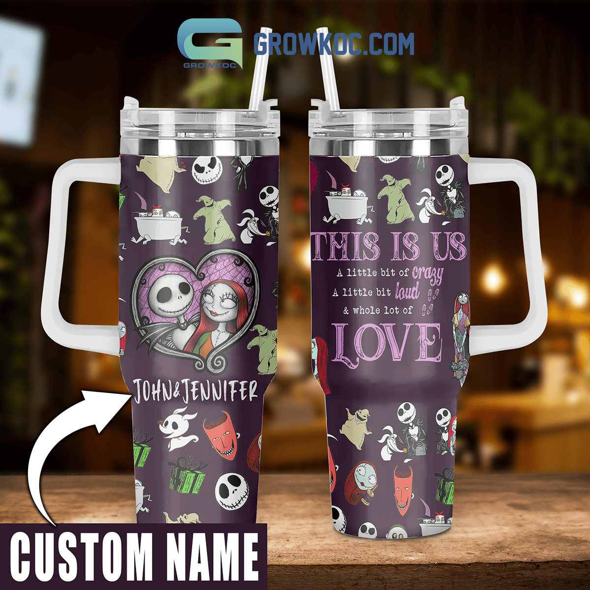 The Night Before Christmas Cartoon Custom Stanley Cup 40 oz 30 oz Tumbler With HandleTVC2301848